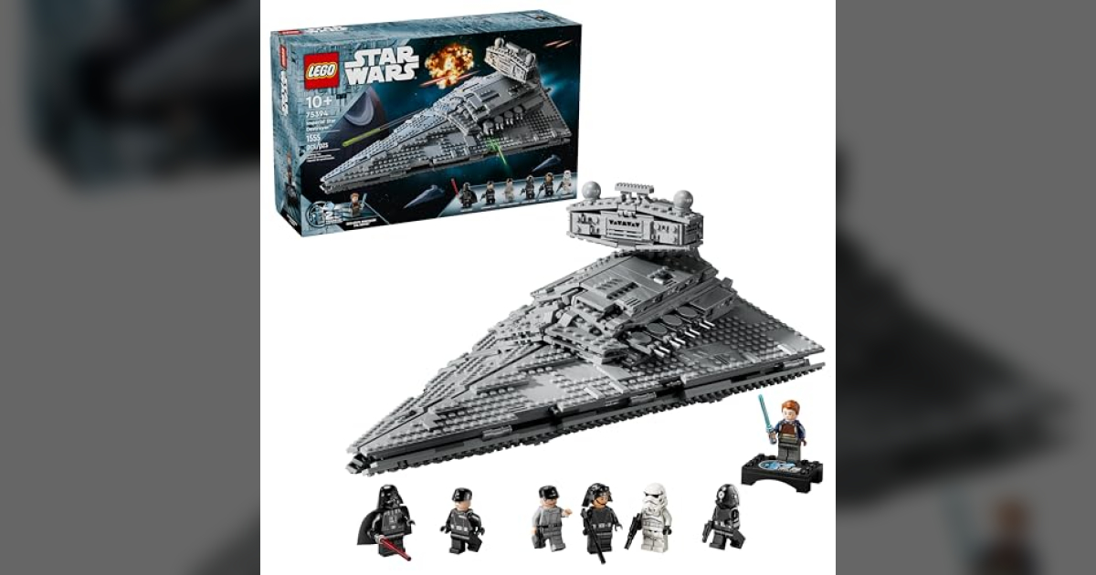  LEGO Star Wars 75055 Imperial Star Destroyer Building Toy  (Discontinued by manufacturer) : Toys & Games