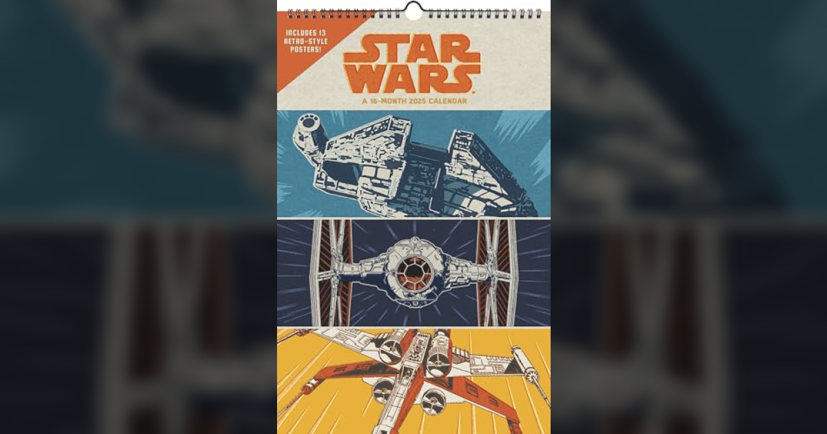 Star Wars 2025 Calendar A Retro Journey Through the Galaxy