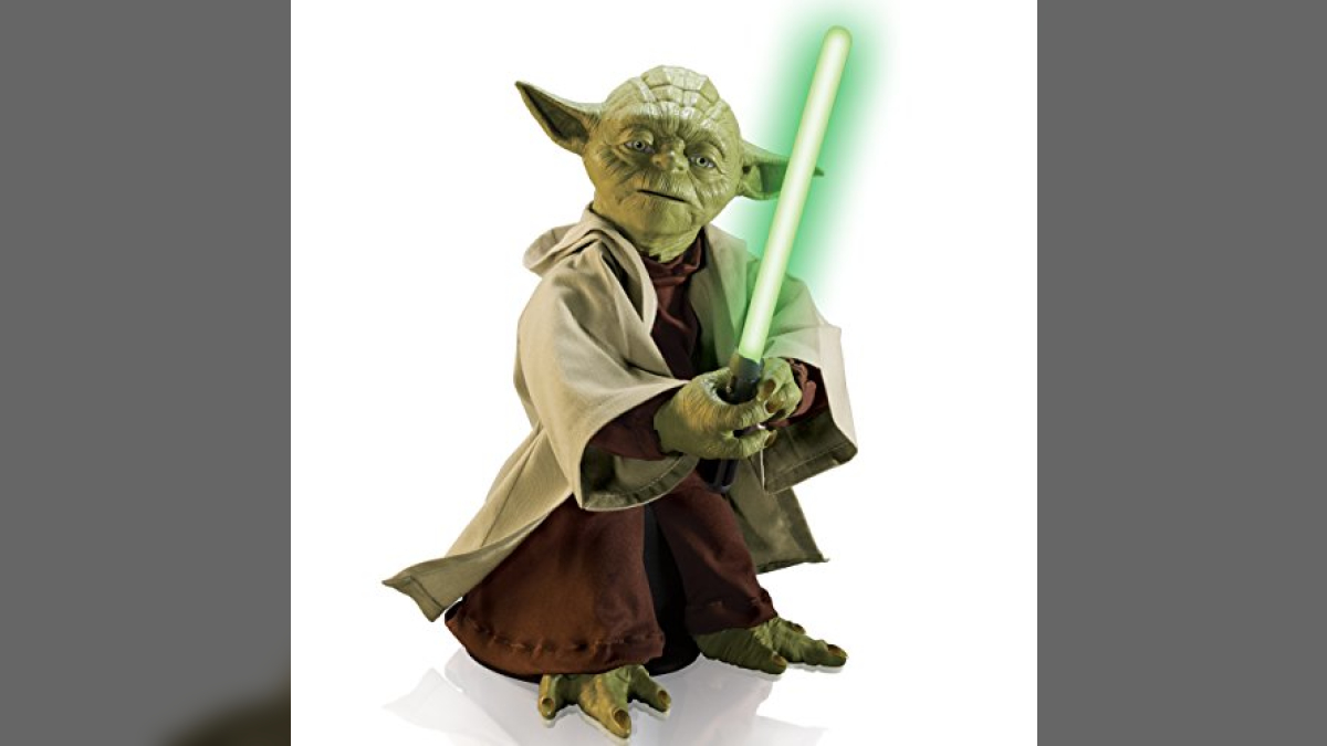 Cool Jedi Master Yoda Interactive Talking, Moving Toy
