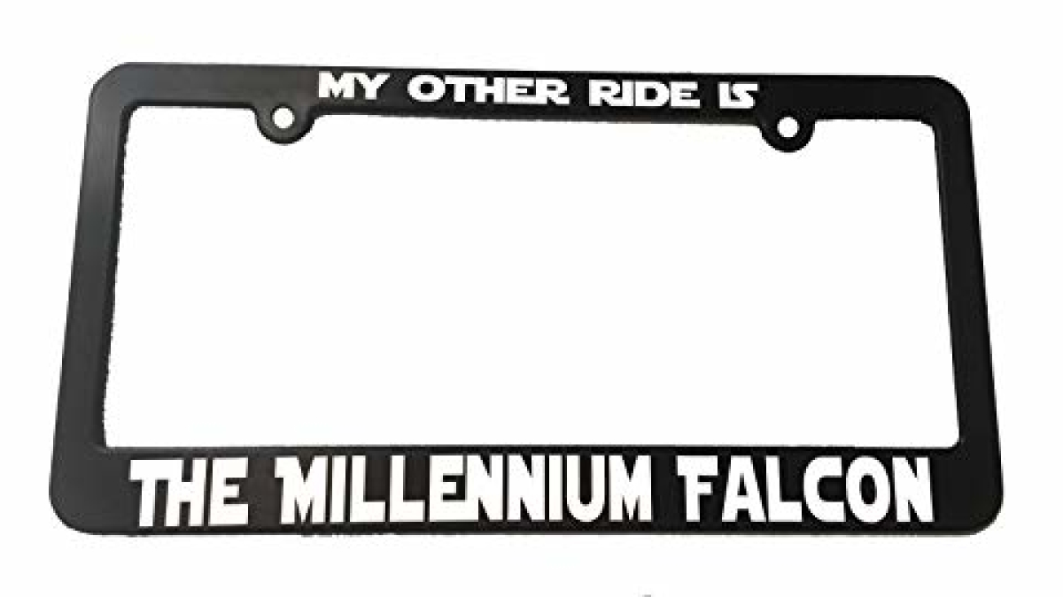 Star Wars License Plate Frames | The Force Gifts